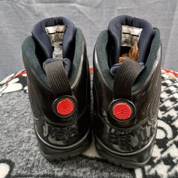 %Size 13 Nike Air Jordan 9 Retro Bred Men 302370-014 Black Red AJ15 main image 14